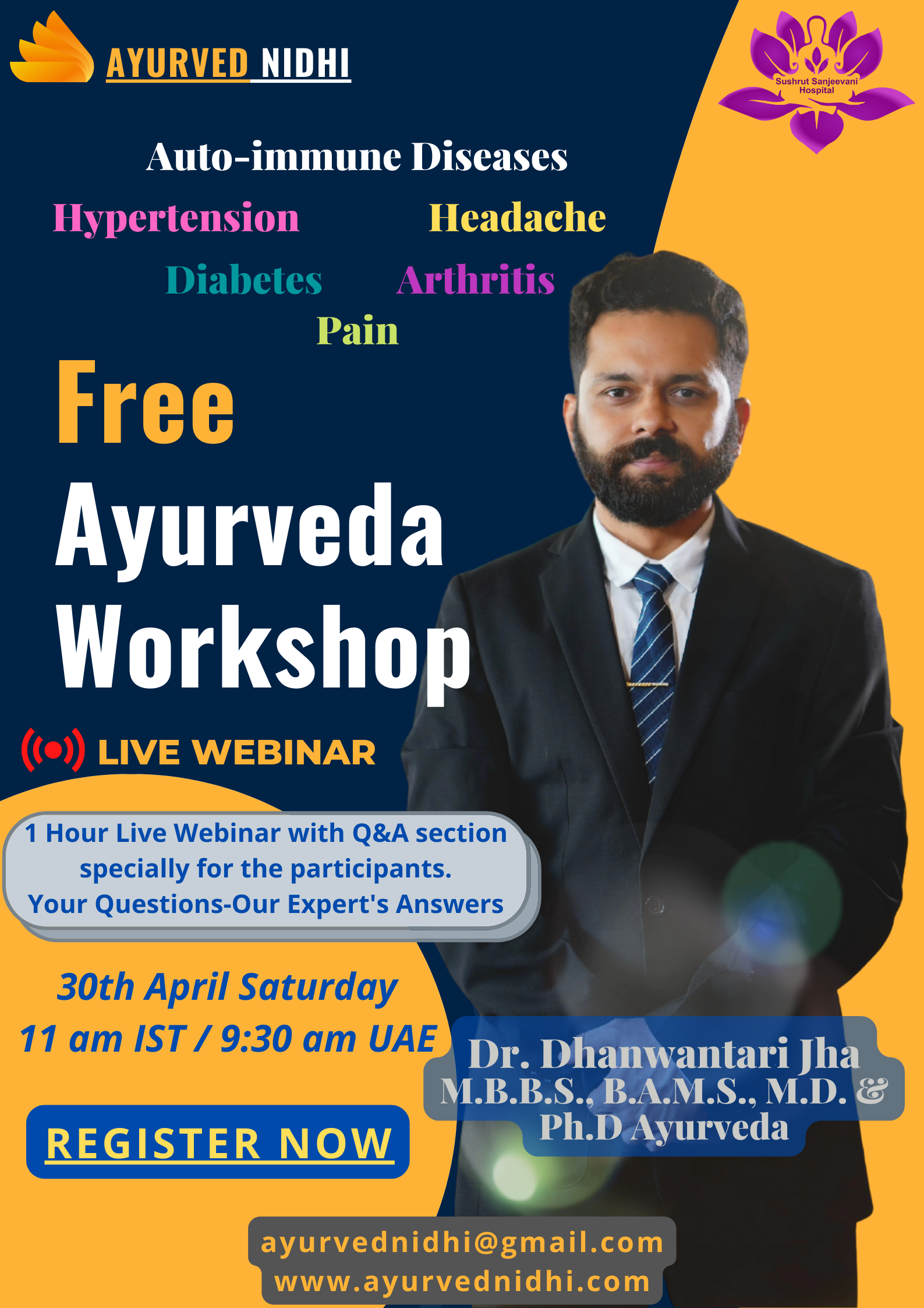 2nd Free Ayurveda Workshop